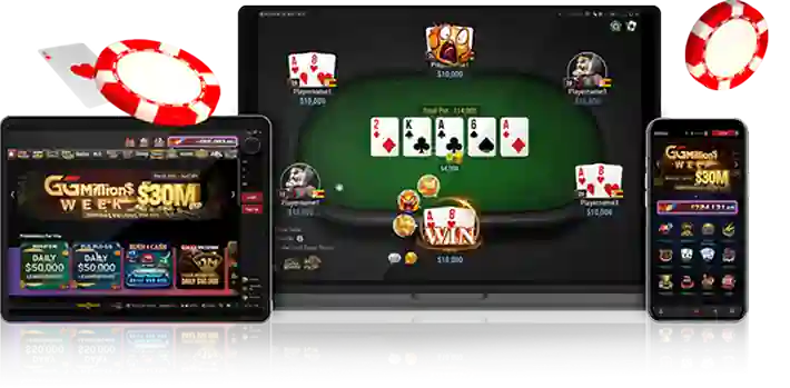 GGPoker游戏大厅参考图